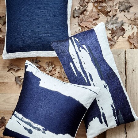 Ink Abstract Cushion Covers West Elm United Kingdom
