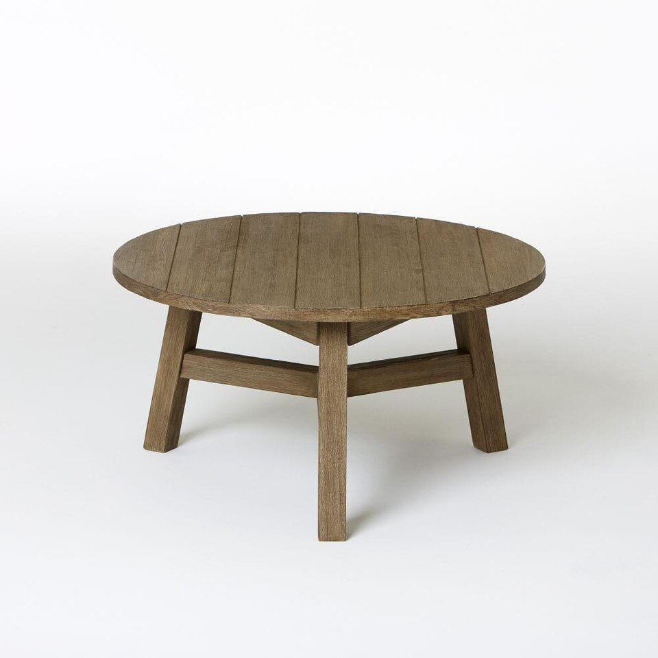 Driftwood Finish Coffee Table