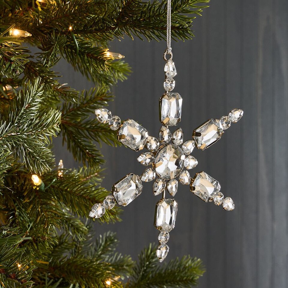 Jewelled Snowflake Bauble