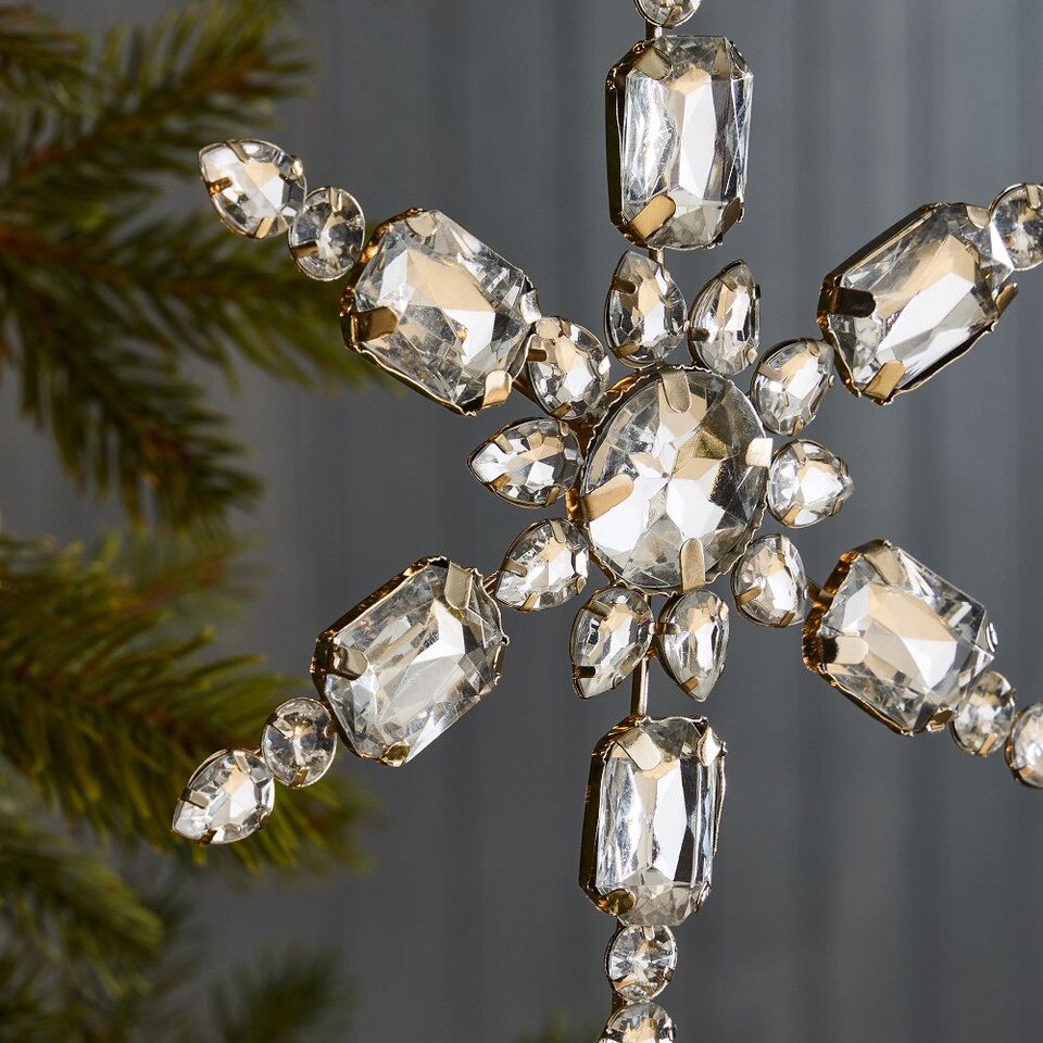 Jewelled Snowflake Bauble