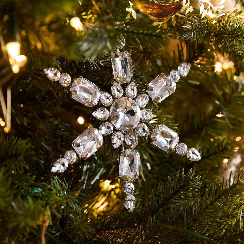 Jewelled Snowflake Bauble