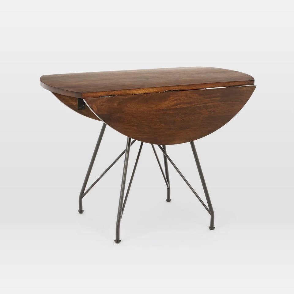 Jules Drop Leaf Expandable Dining Table (56 cm - 107 cm)