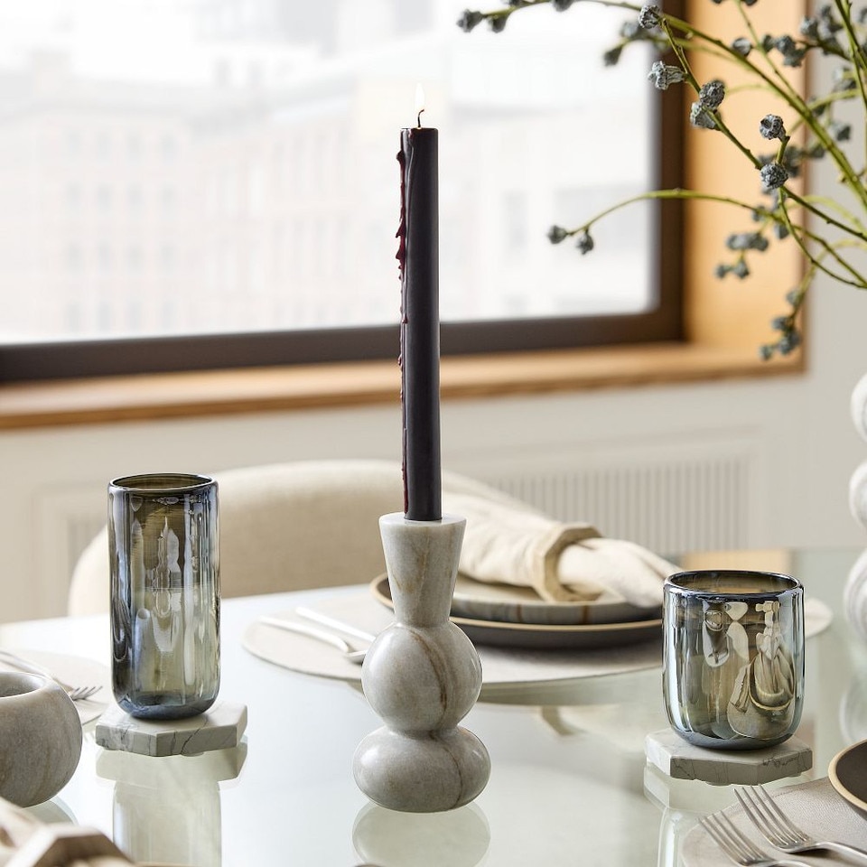 Kali Marble Candleholders
