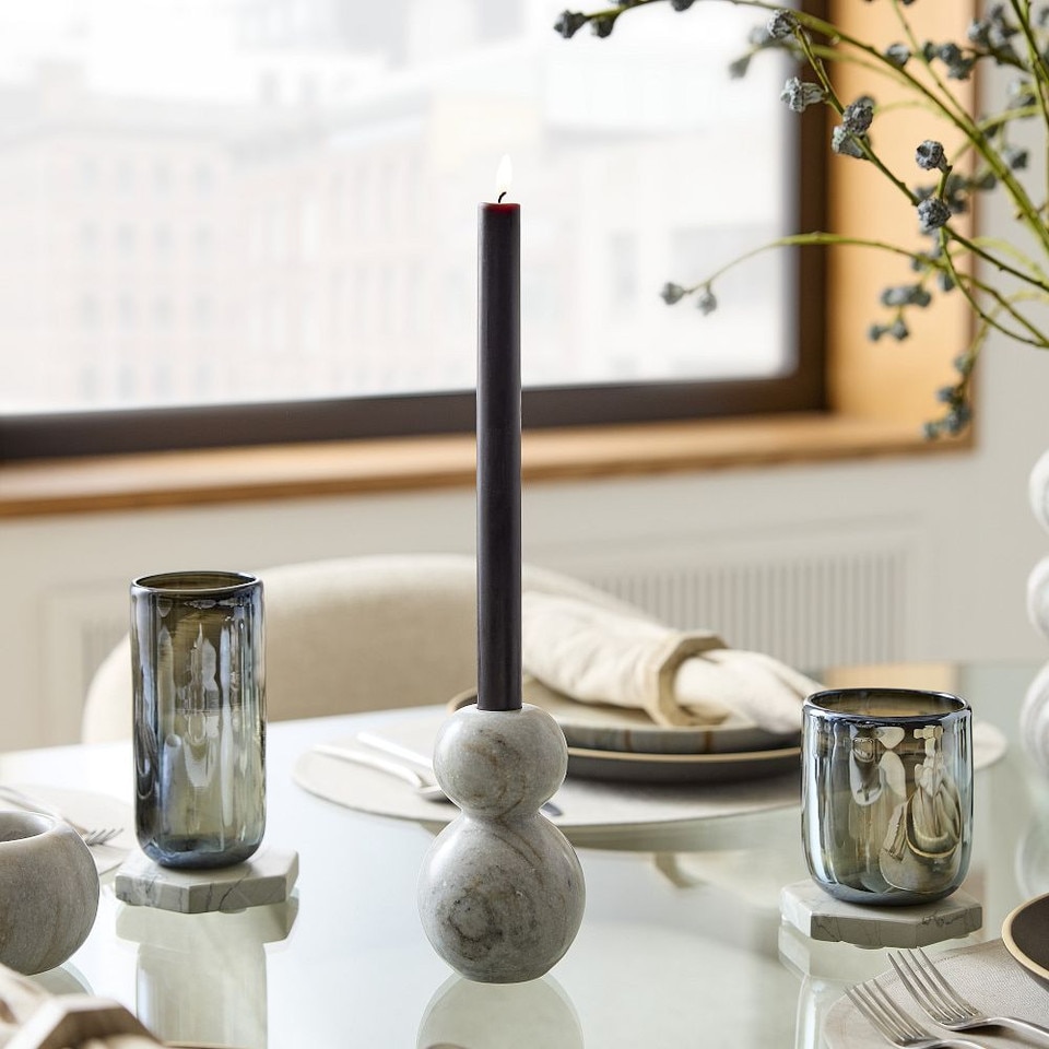 Kali Marble Candleholders