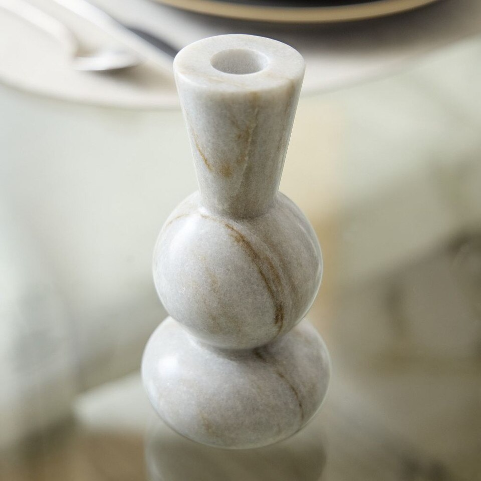 Kali Marble Candleholders