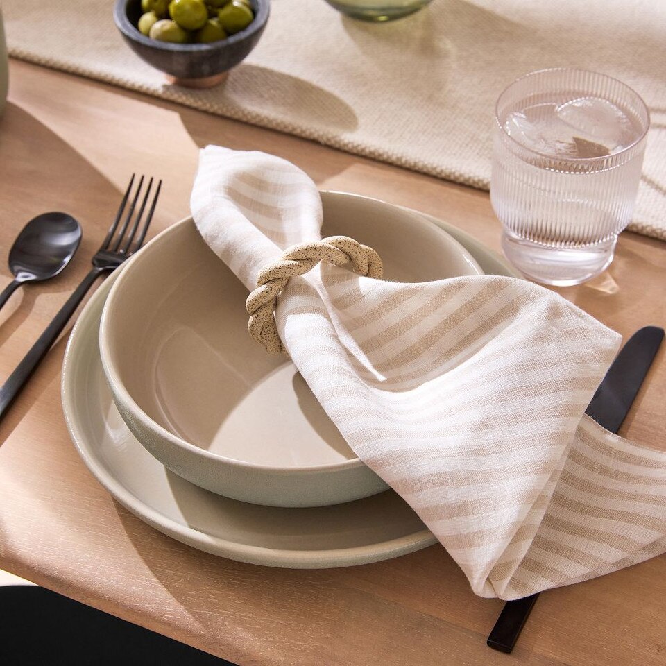 Kaloh Stoneware Pasta Bowls