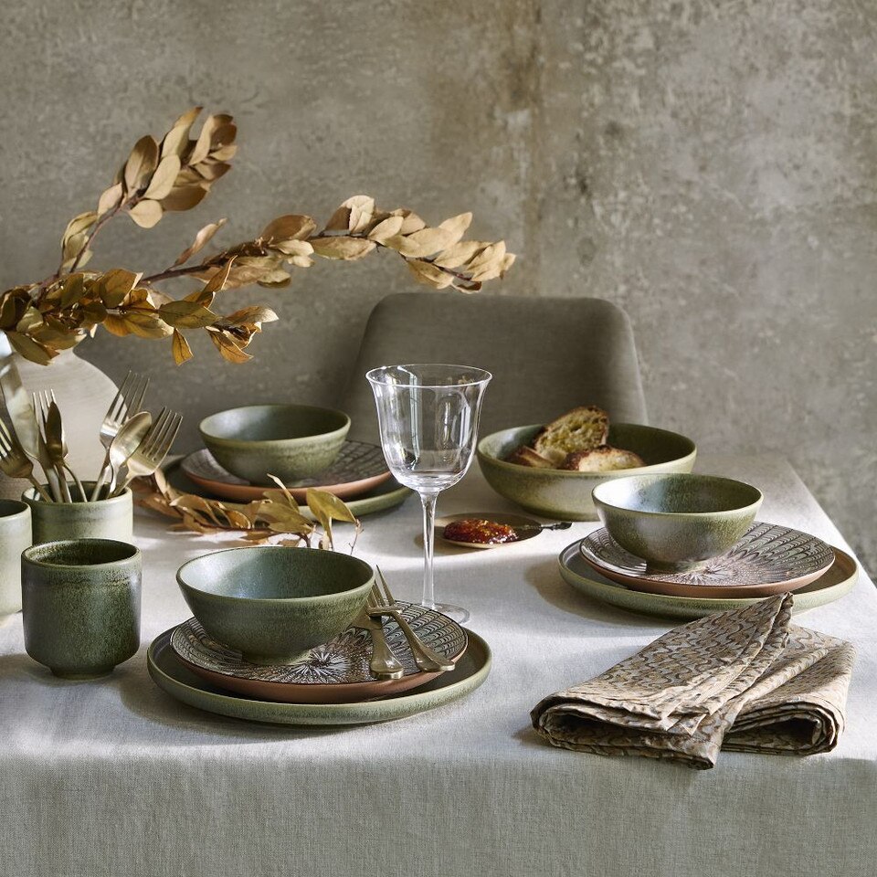 Kanto Stoneware Dinner Plate