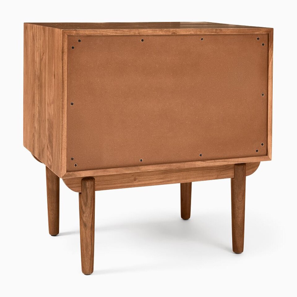 Keira Solid Wood Bedside Table (64 cm)
