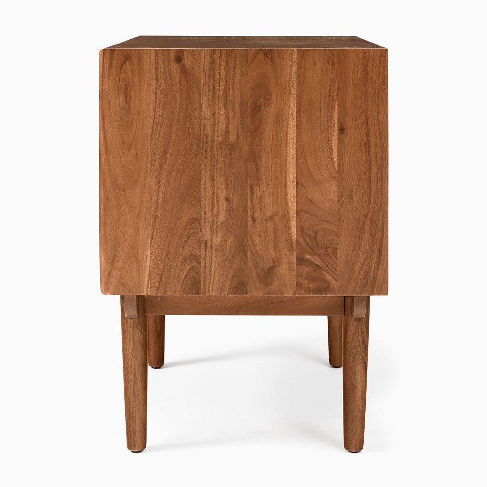 Keira Solid Wood Bedside Table (64 cm)