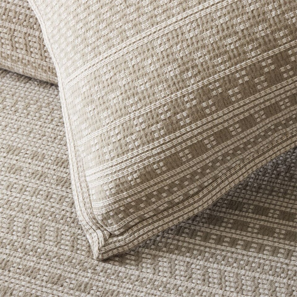 Kirra Textured Cotton Duvet Cover & Pillowcases