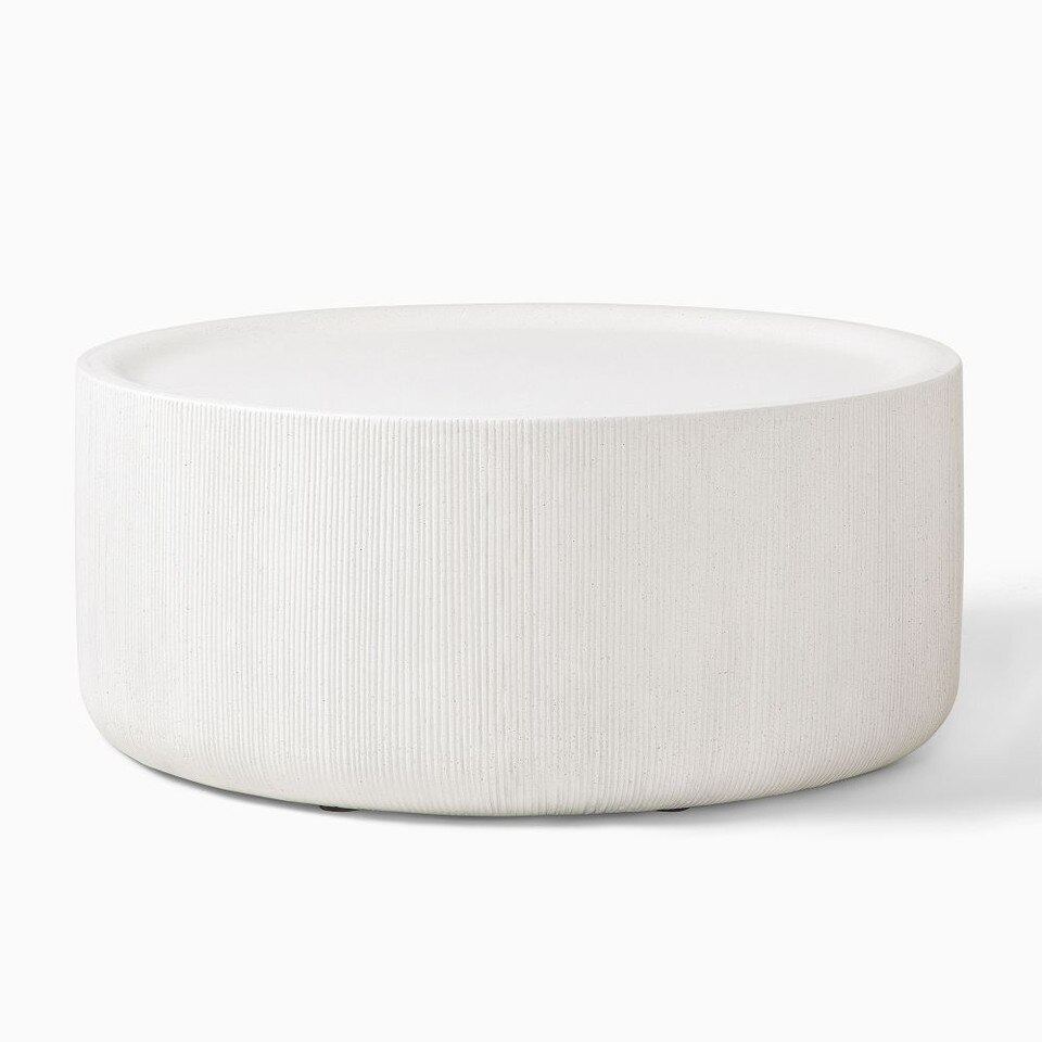 Kos Indoor/Outdoor Garden Concrete Coffee Table (86 cm)