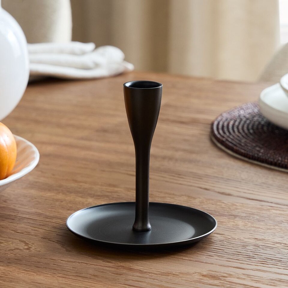 Kuba Metal Taper Candle Holders