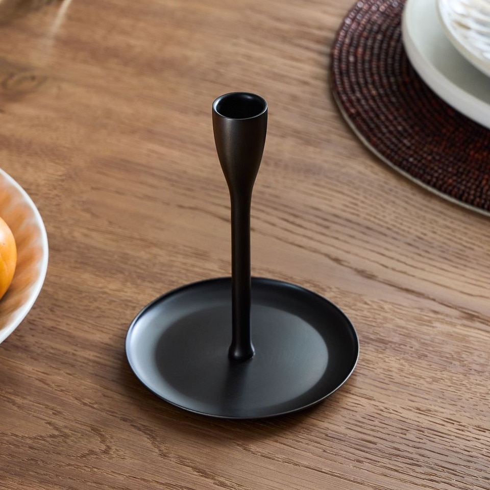 Kuba Metal Taper Candle Holders
