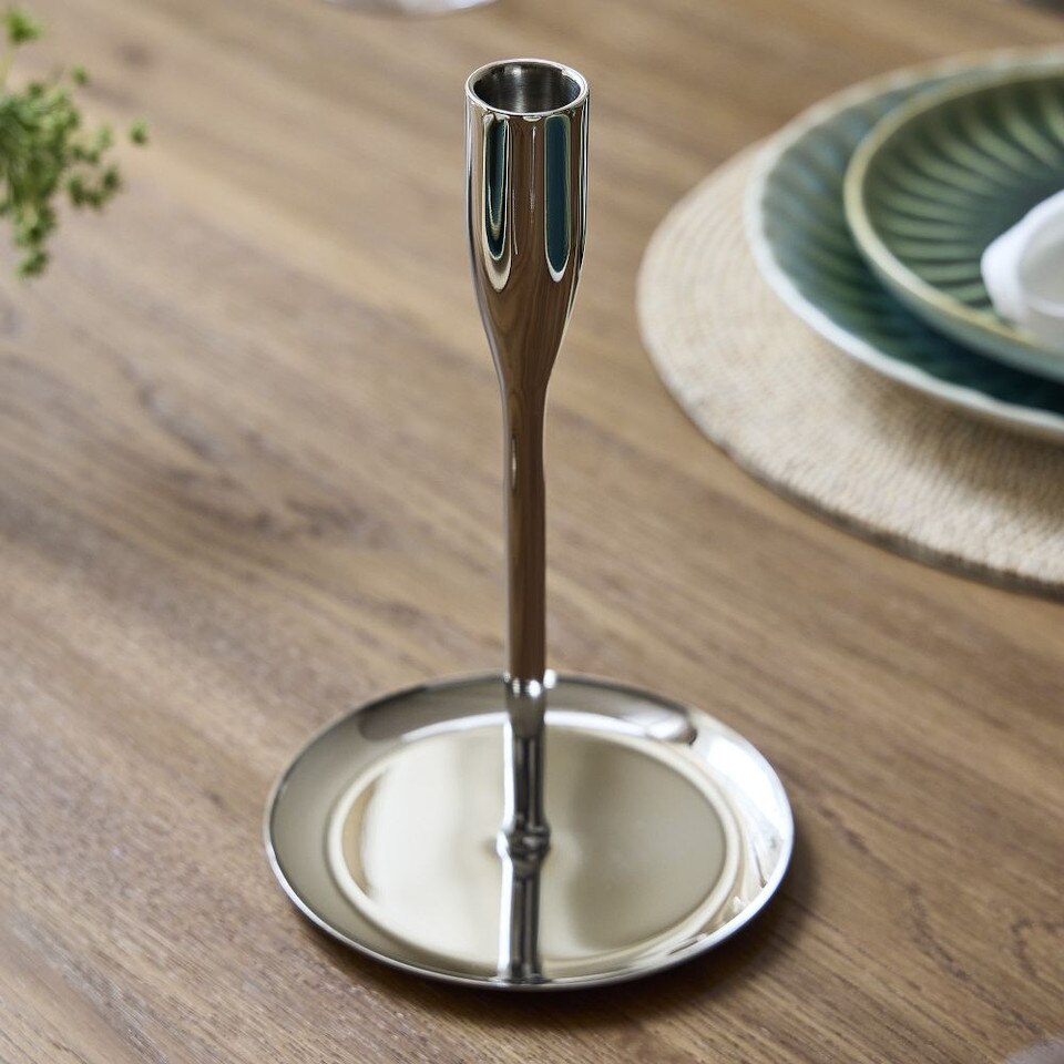 Kuba Metal Taper Candle Holders