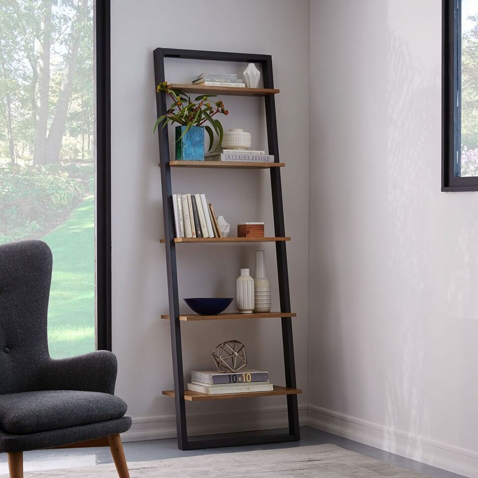 Ladder Leaning Bookshelf (63 cm)