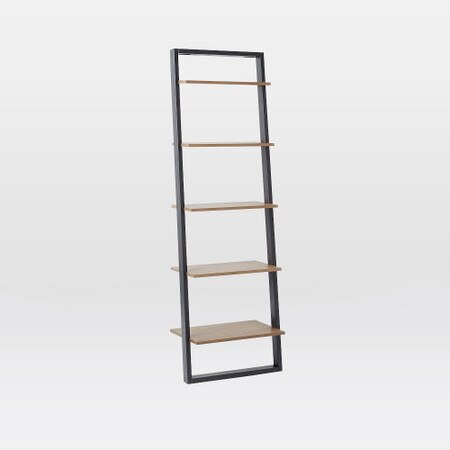 Ladder Shelf Storage Wide Shelf Sand Stone West Elm United Kingdom