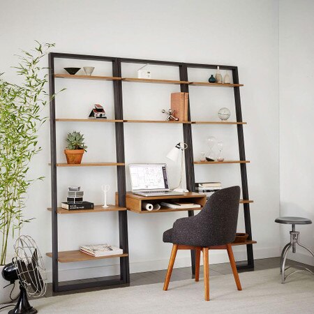 Ladder Shelf Storage Desk West Elm United Kingdom