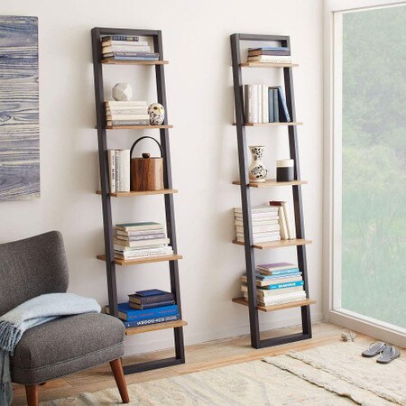 Ladder Shelving Narrow West Elm United Kingdom