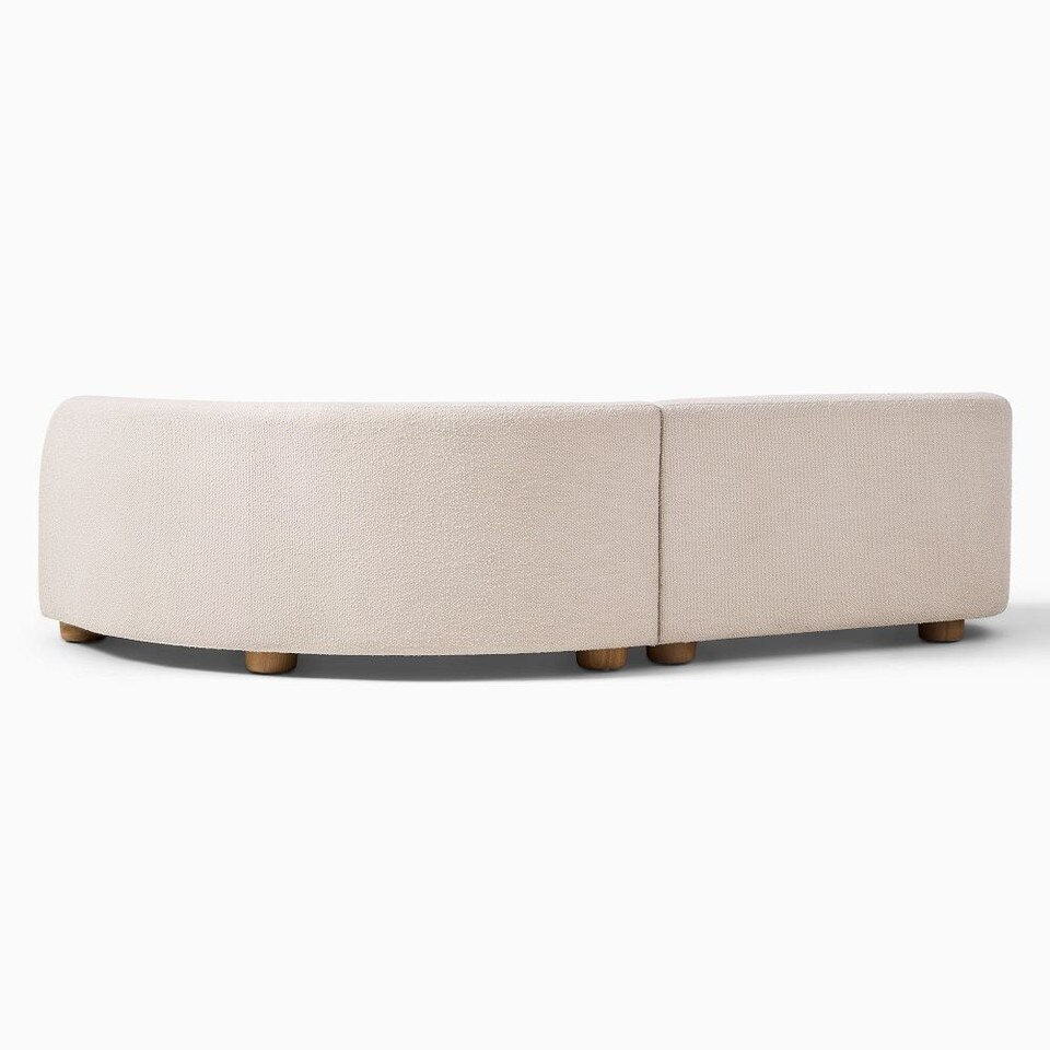Laurent 2-Piece Wedge Chaise Sofa (283 cm)