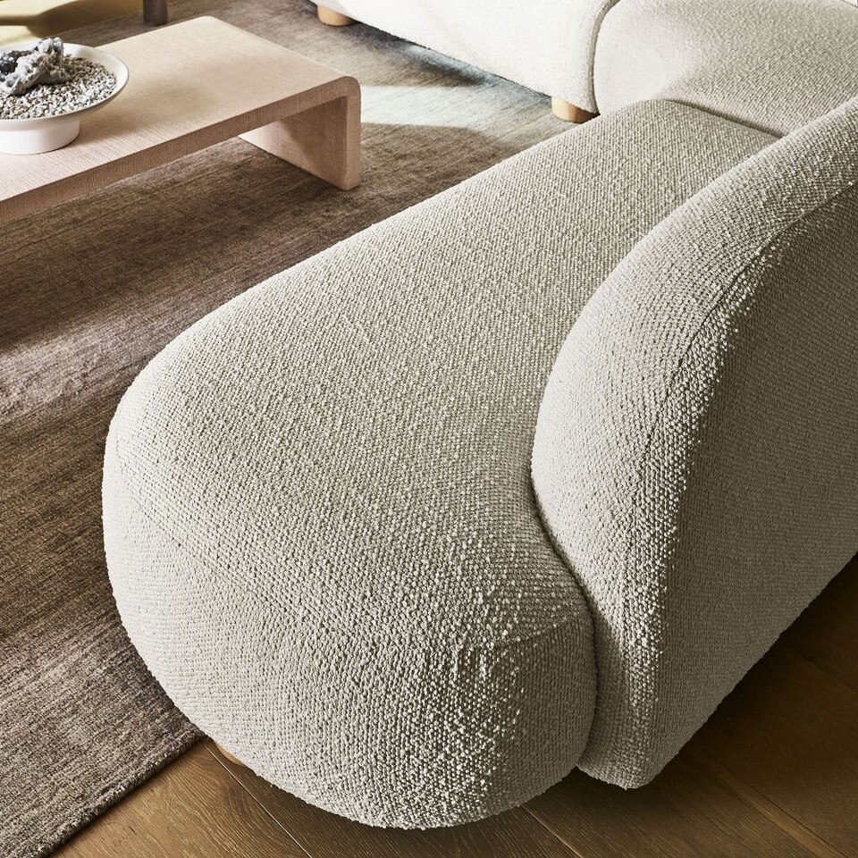 Laurent 2-Piece Wedge Chaise Sofa (283 cm)
