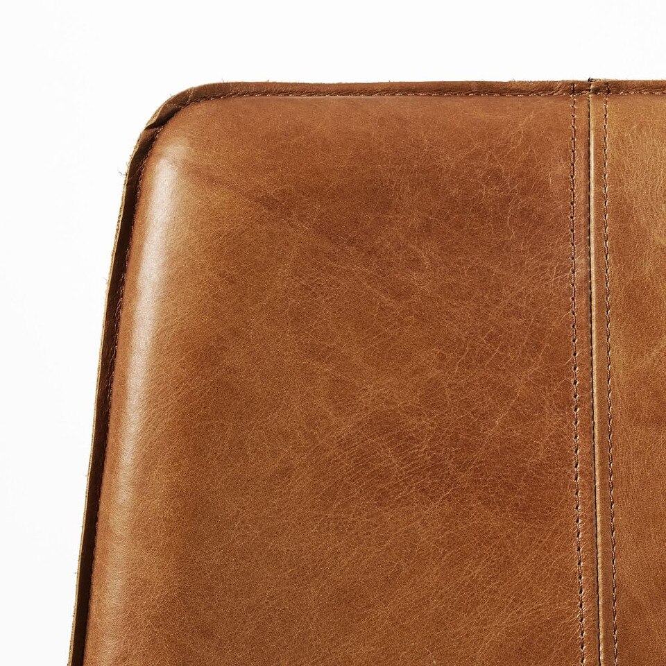 Slope Leather Dining Chair