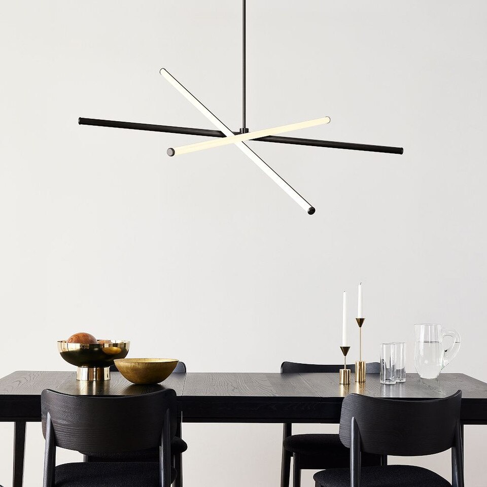 Light Rods LED Chandelier (96 cm)