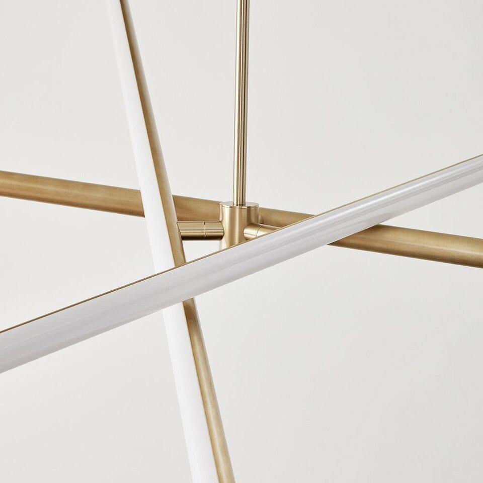 Light Rods LED Chandelier (96 cm)