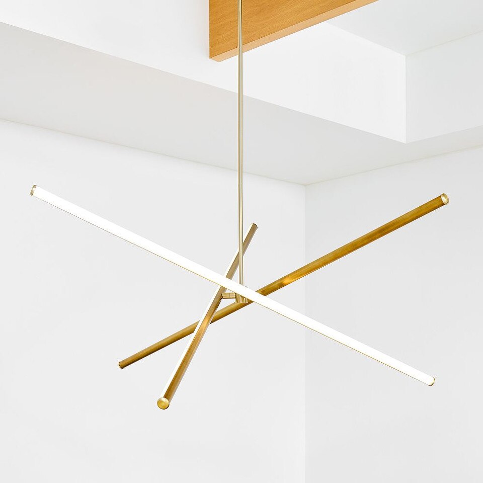 Light Rods LED Chandelier (96 cm)