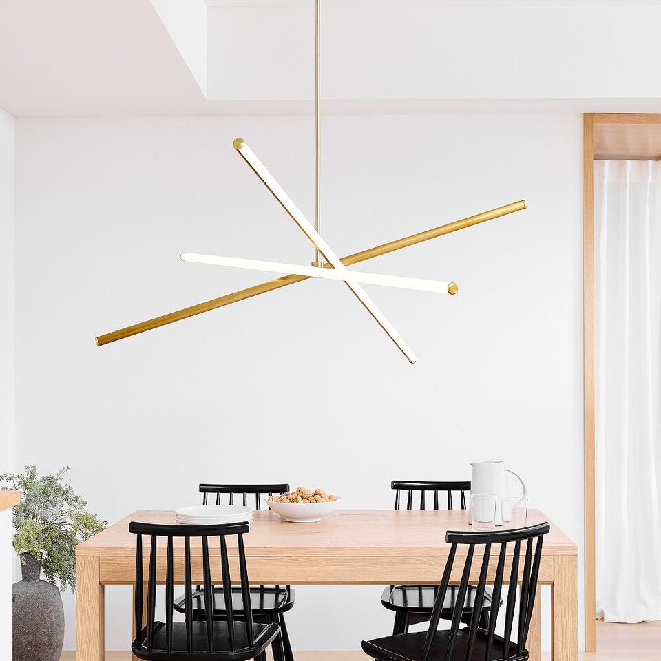 Light Rods LED Chandelier (96 cm)