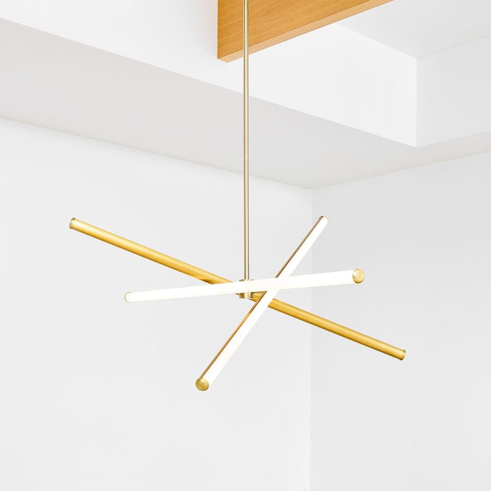 Light Rods LED Chandelier (96 cm)