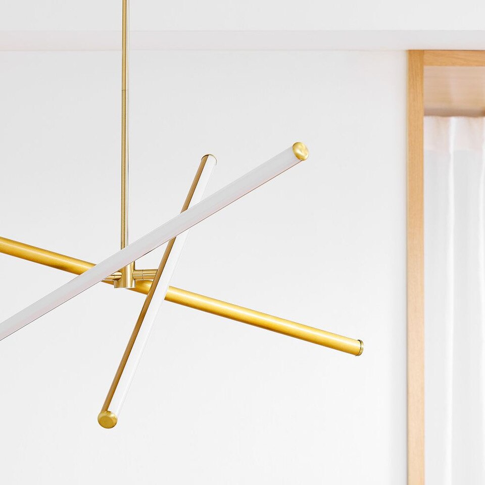Light Rods LED Chandelier (96 cm)