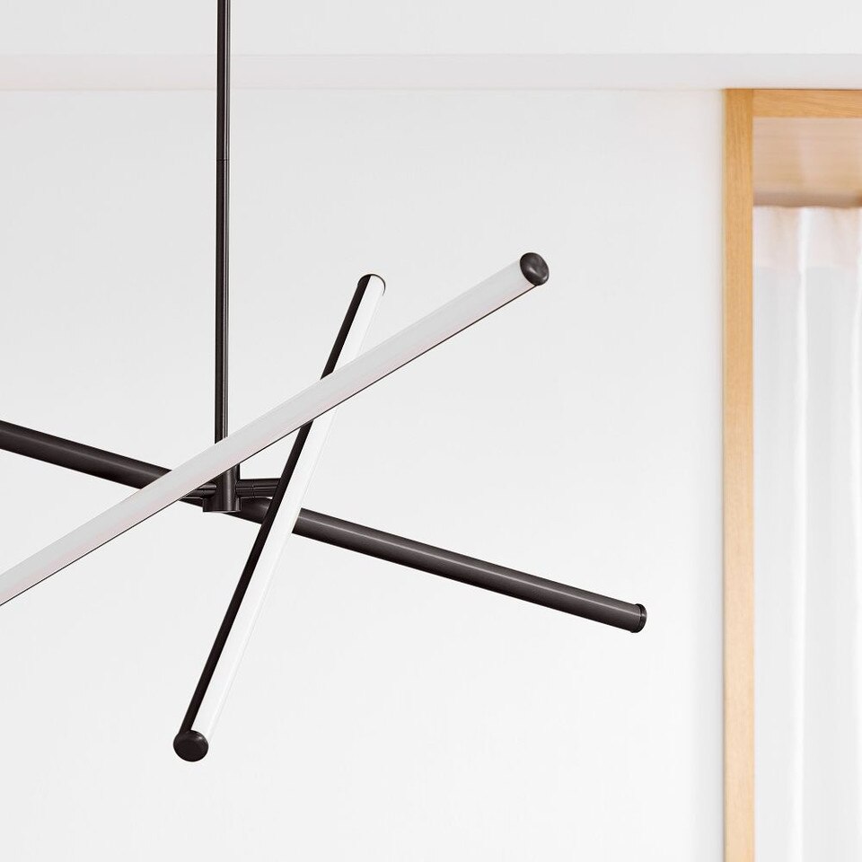 Light Rods LED Chandelier (96 cm)