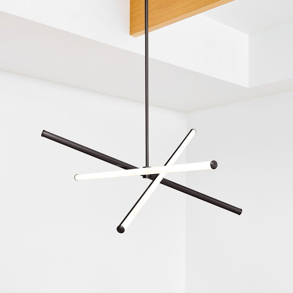 Light Rods LED Chandelier (96 cm)