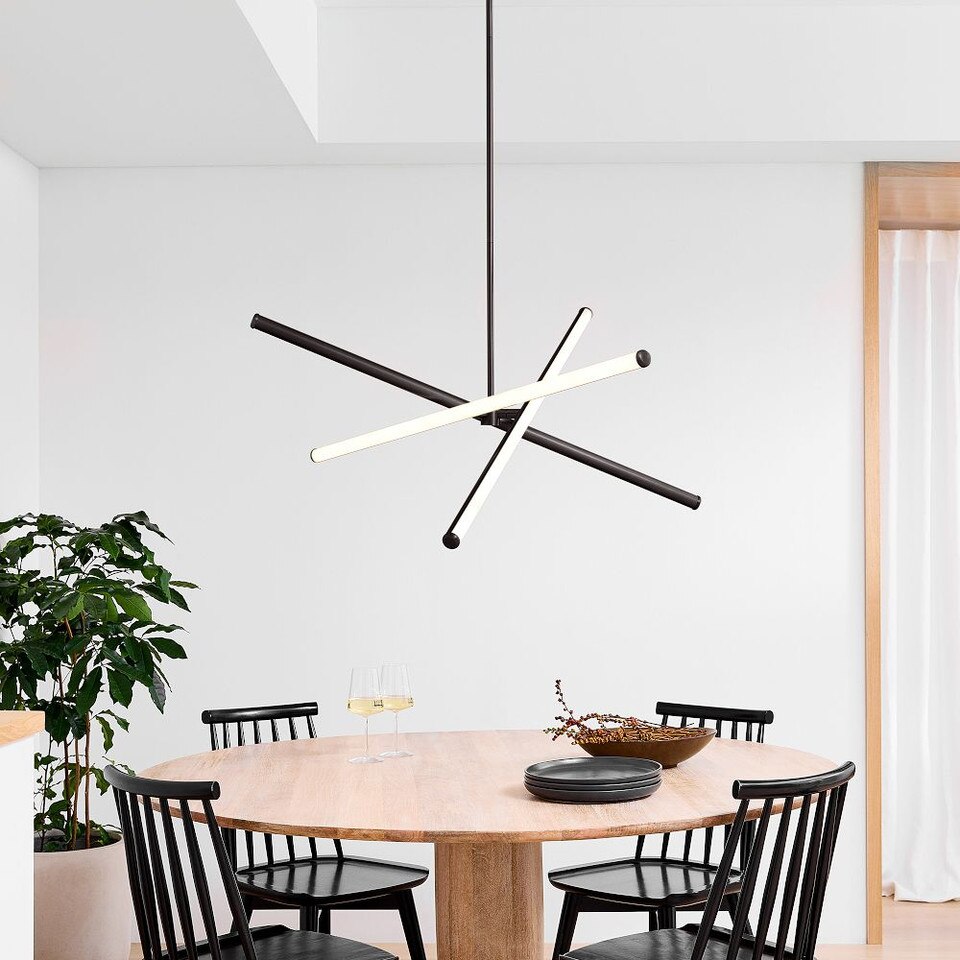 Light Rods LED Chandelier (96 cm)