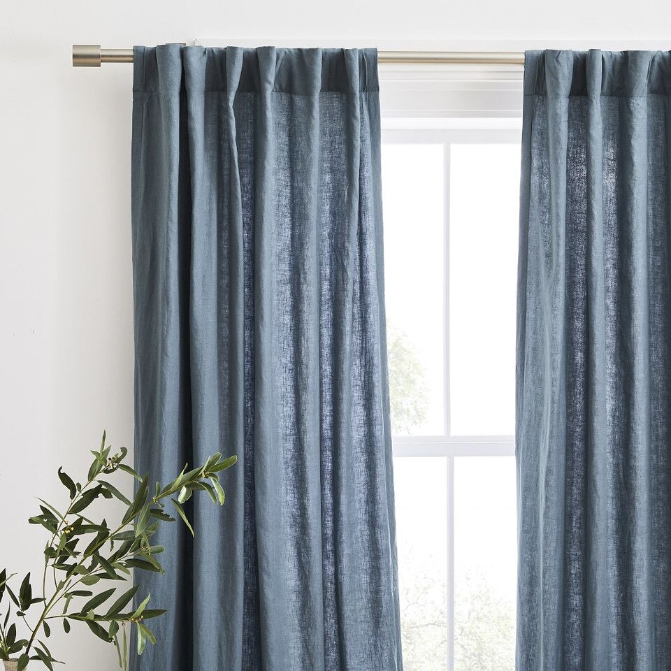 European Flax Linen Curtain - Natural