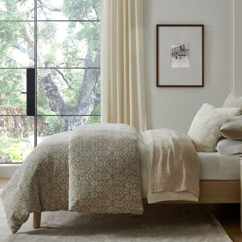 European Flax Linen Curtain - Natural