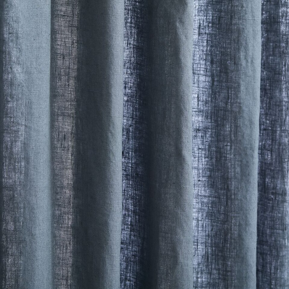 European Flax Linen Curtain - Natural
