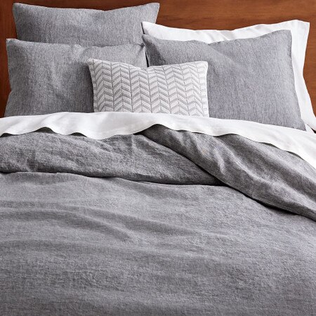 European Flax Linen Duvet Cover Pillowcases West Elm United Kingdom - Slate Blue And Gray Bedding European Flax Linen Duvet Cover Pillowcases West Elm United Kingdom - Slate Blue And Gray Bedding