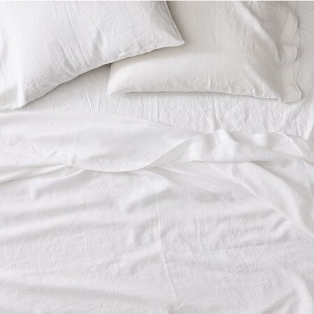 European Flax Linen Sheets Pillowcases West Elm United Kingdom European Flax Linen Sheets, Linen Bed Sheets Queen Size