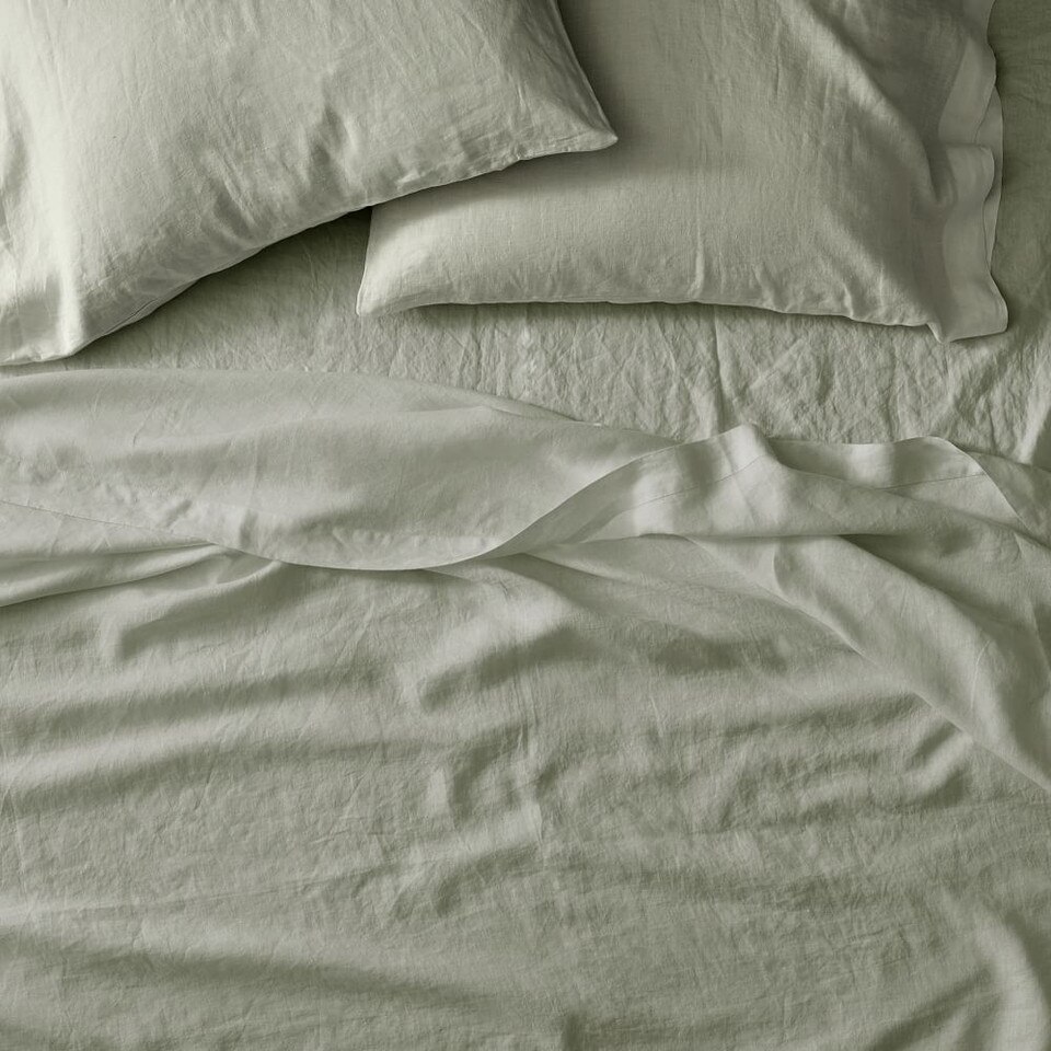 European Flax Linen Sheets & Pillowcases