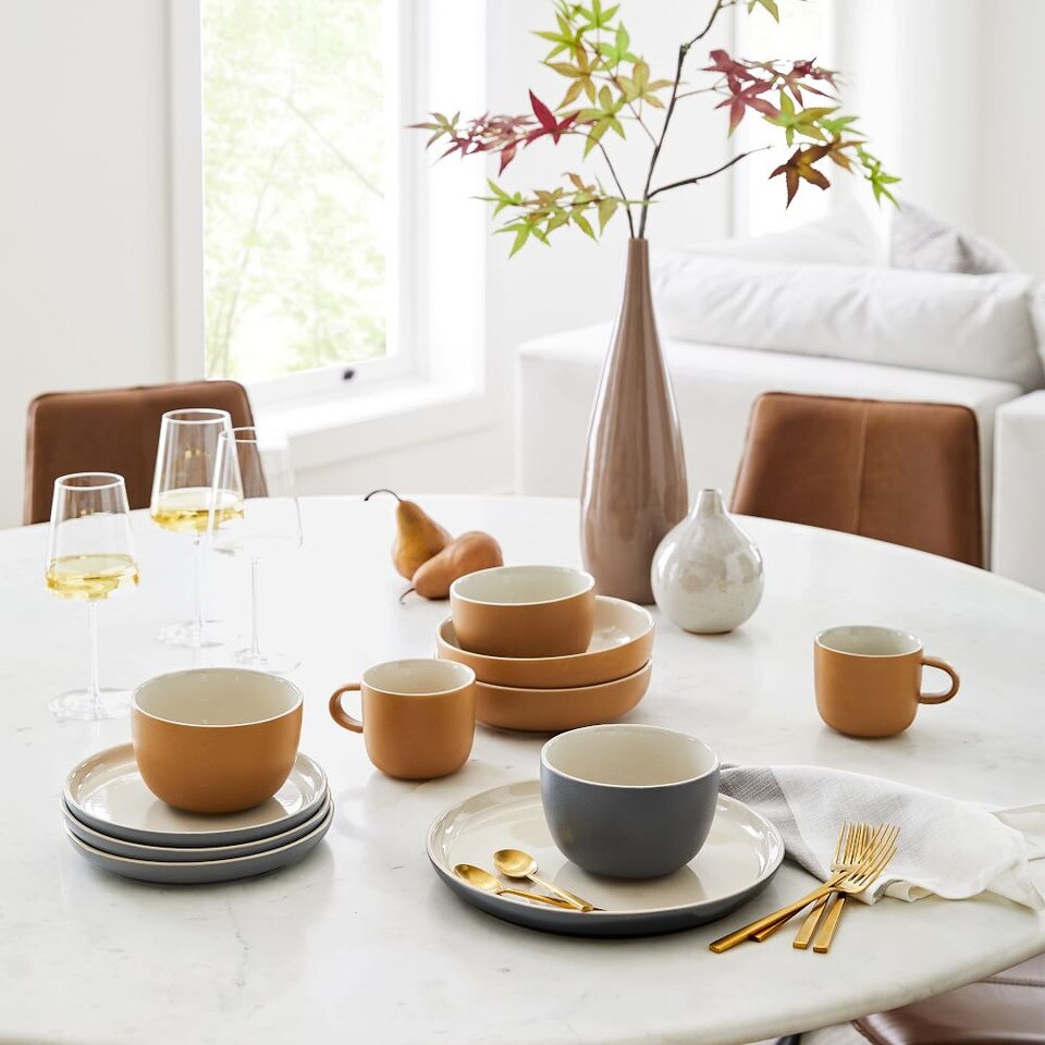 Liv Round Marble Dining Table