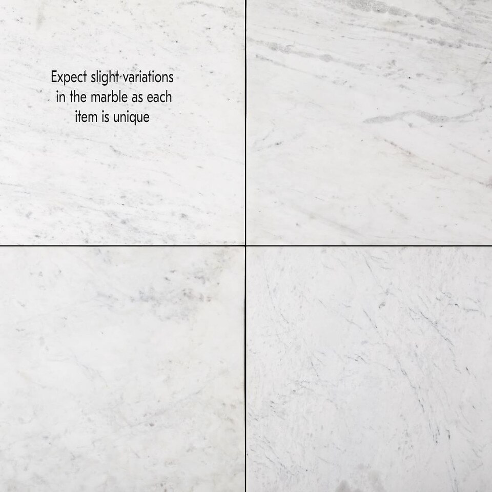 Liv Round Marble Dining Table