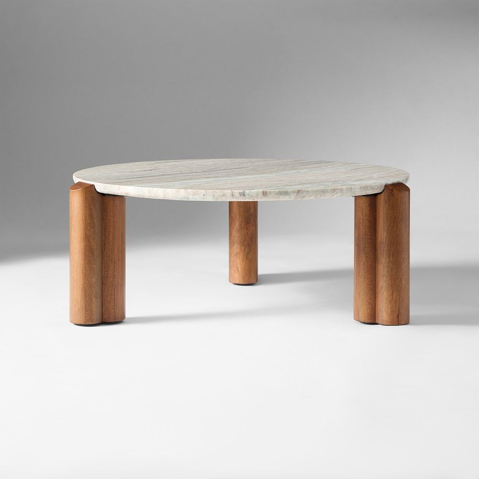 Lorraine Marble Coffee Table (91 cm)