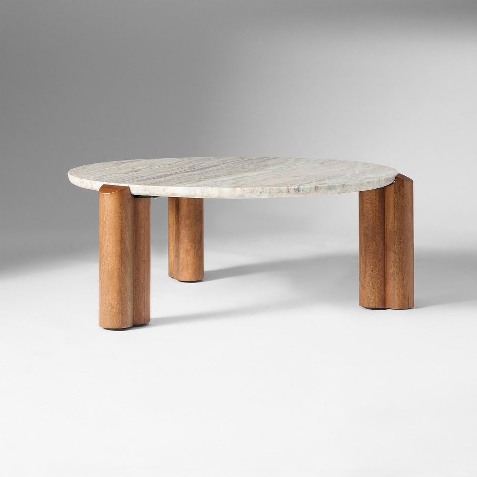 Lorraine Marble Coffee Table (91 cm)