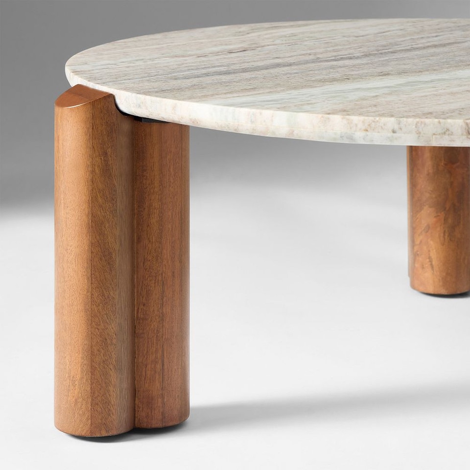 Lorraine Marble Coffee Table (91 cm)