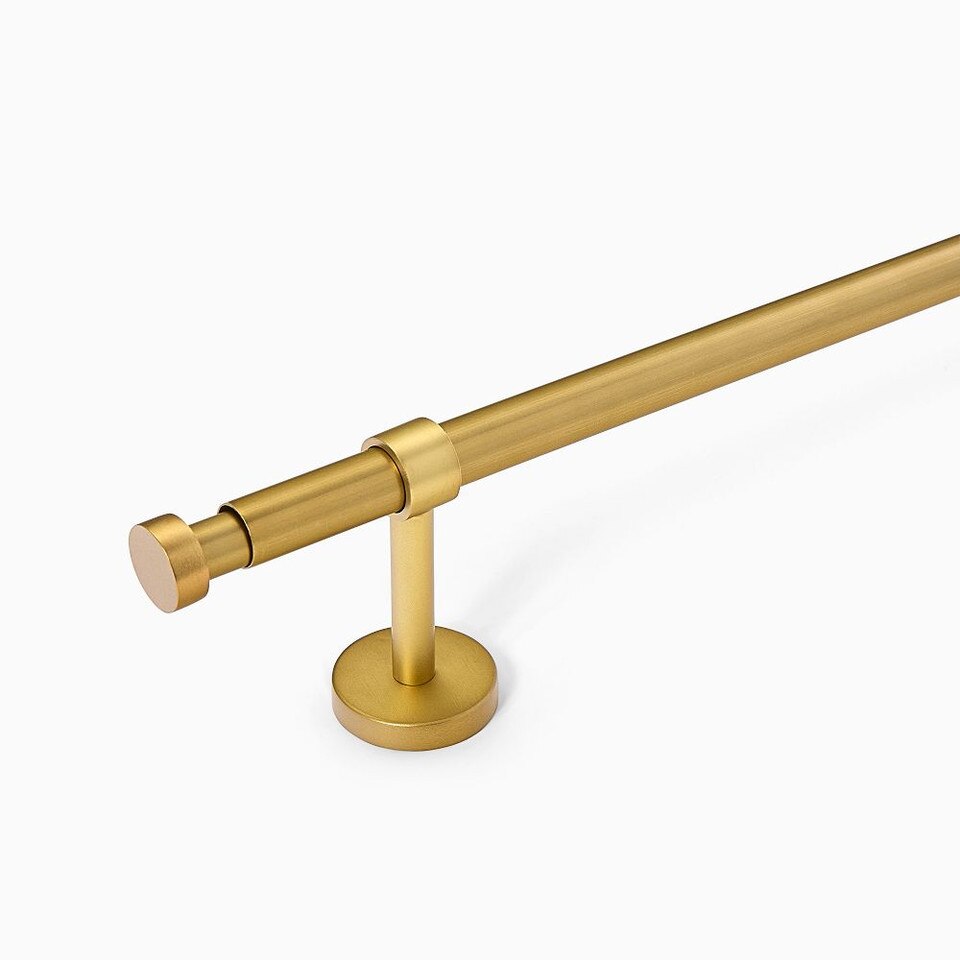 Low Profile Adjustable Curtain Pole