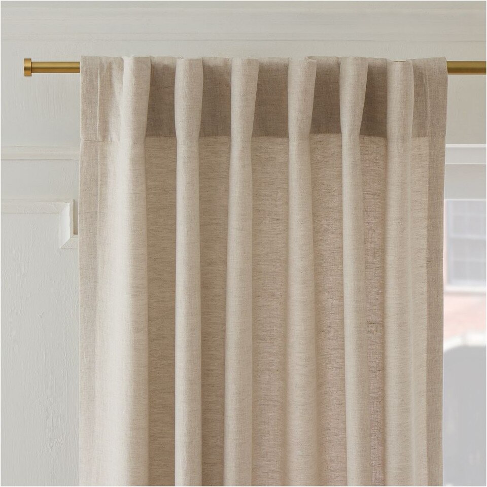 Low Profile Adjustable Curtain Pole