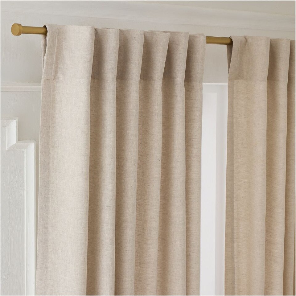Low Profile Adjustable Curtain Pole