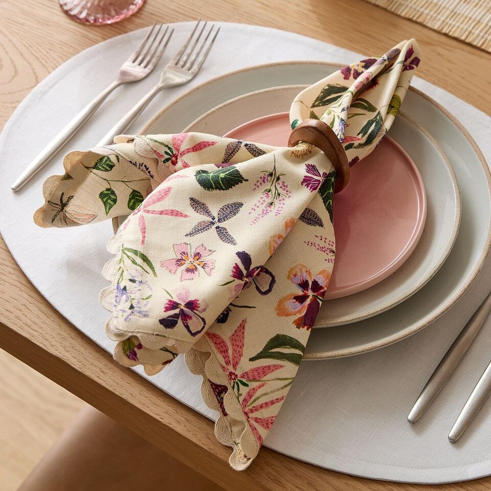 Lulie Wallace Floral Napkins