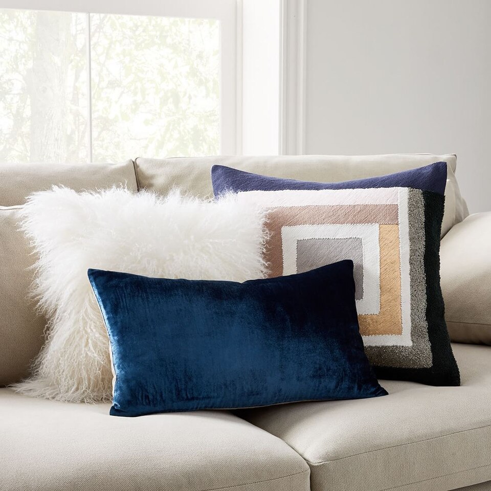 Lush Velvet Pillow Covers West Elm United Kingdom